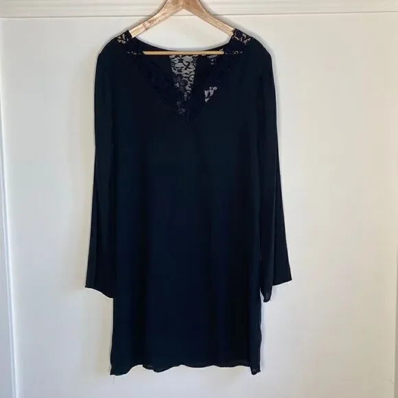 NWT Tom Tailor Black Sheath Dress with Bell Sleeves​ - Picture 6 of 15